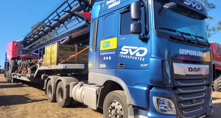 SVD Transportes assume logística de colheitadeiras produzidas no Rio Grande do Sul