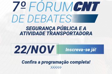 Fórum CNT de Debates no dia 22.11.23 em Brasília