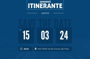 Seminário Itinerante no dia 15.03.24 em São Vicente